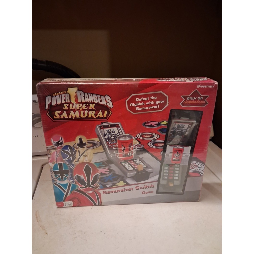 Saban's Power Rangers Super SAMURAI Samurizer Switch Game New In The Box 2012